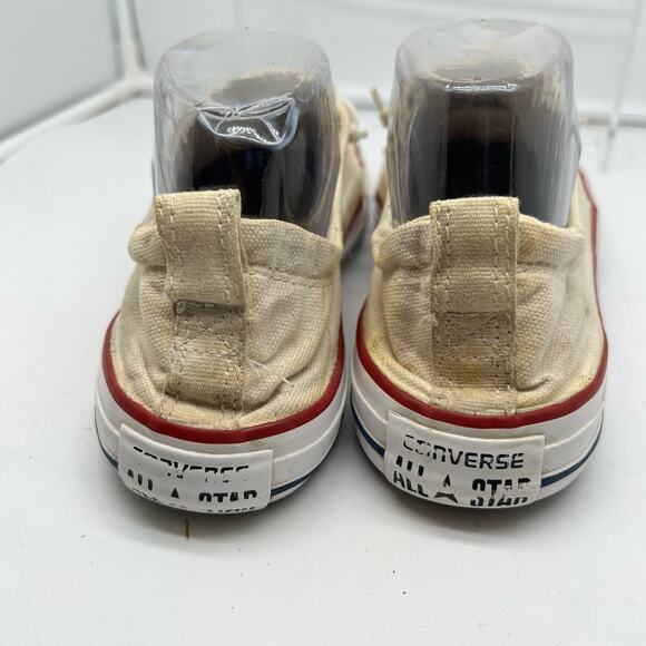 Converse Shoes Womens 10 Shoreline Chuck Low Off White Drop Heel - Picture 5 of 8